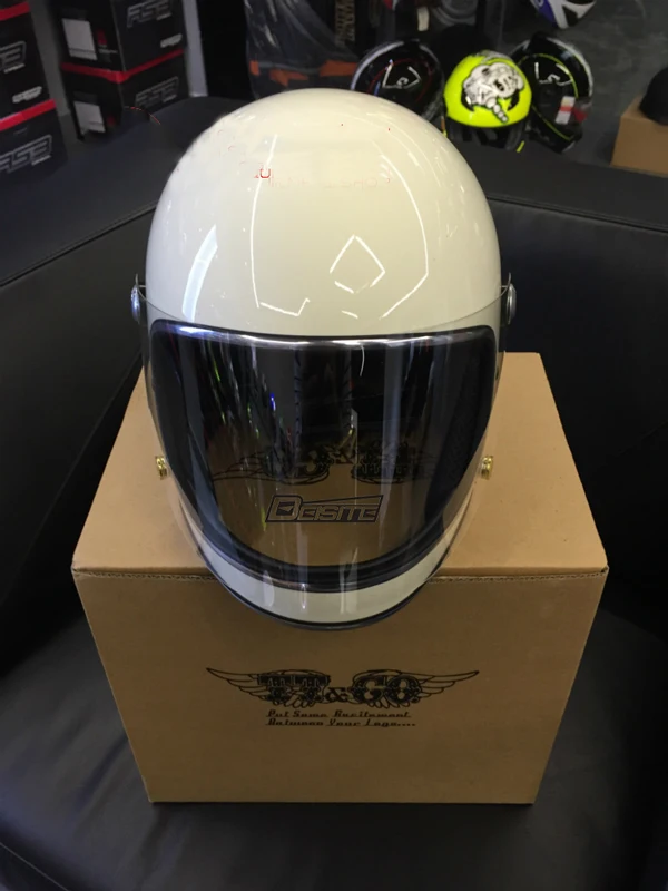 Импортный японский Томпсон мотоциклетный шлем круиз призрак всадник Ретро TTD с объективом