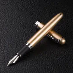 Jinhao X750 классический Стиль серебристый зажим металла авторучка 0,5 мм СИБ Сталь чернила ручки для подарка офиса школа поставки