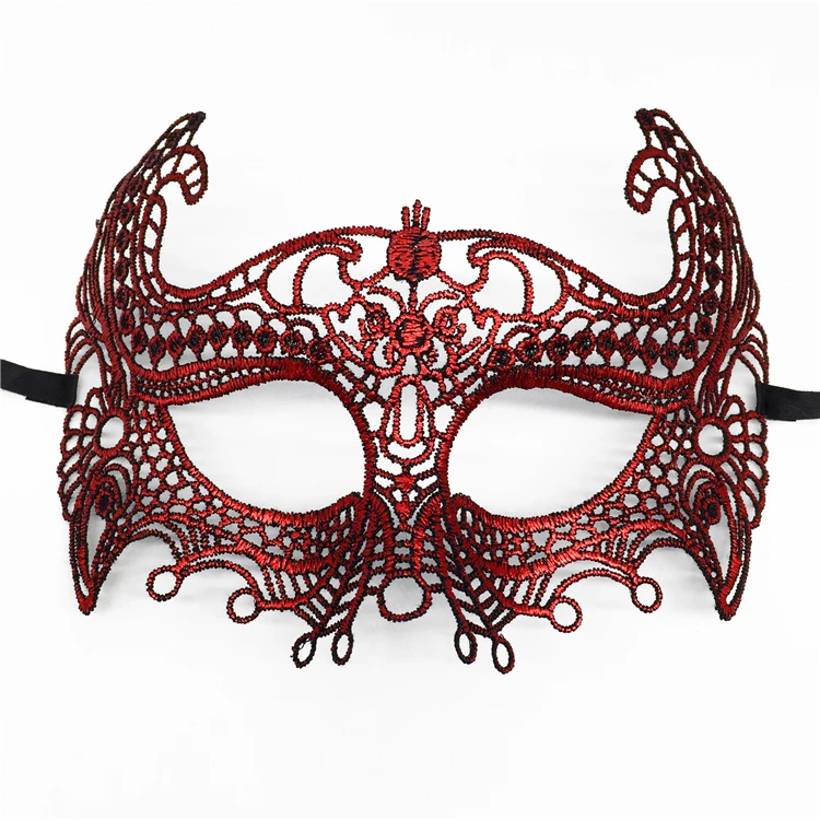 

Masquerade Lace Mask Men woman Halloween Cutout Prom Party Mask Accessories Sexy Lace Eye Mask Venetian Masks Party