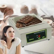 ITOP Electric Chocolate Melting Machine Stainless Steel Commercial Chocolate Melting Pot 8KG Capacity 1 Lattices цена ITOP Electric Chocolate Melting Machine Stainless Steel Commercial Chocolate Melting Pot 8KG Capacity 1 Lattices цены онлайн