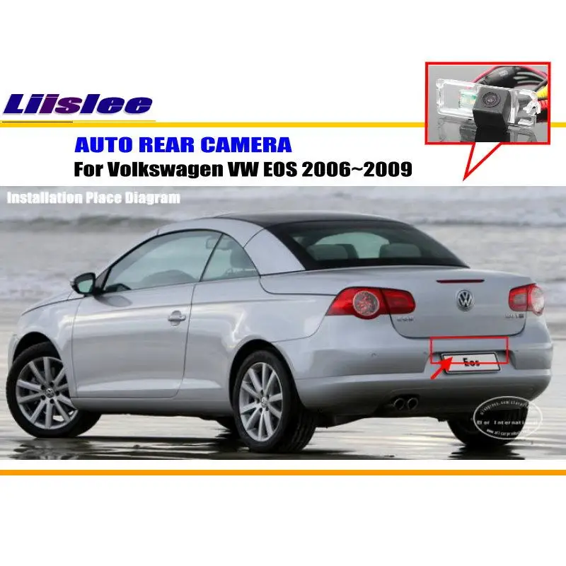 

Liislee Car Camera For Volkswagen VW EOS 2006~2009 / Rear View Camera / HD CCD RCA NTST PAL / License Plate Light Camera