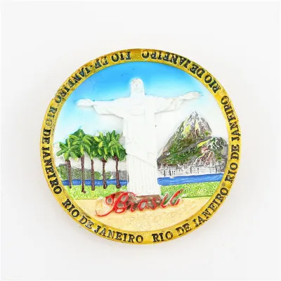 

Rio de Janeiro Brazil travel souvenir refrigerator stickers