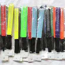 Сказочный Софтбол кожаный оголовье спорт желтый красный бейсбол 3/" оголовье