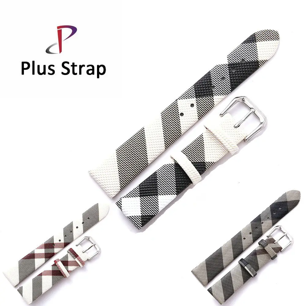 

Plus strap 18 20 22 MM Genuine Leather Watch Band Strap Fashion Lady Belt Wristband Stainless Steel Pin Buckle Women Bracelet