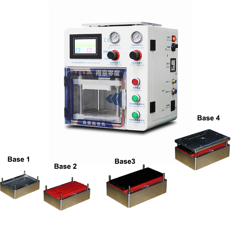 Высокое давление Универсальный ОСА ламинатор lcd ламинатор для samsung Edge кривой экран iPhone lcd ремонт