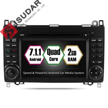 Isudar Car Multimedia Player GPS Android 7 1 1 2 Din For Mercedes Benz Sprinter W209