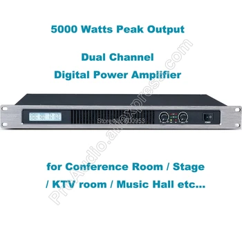 

Professional Dual Channel 5000 Watts Digital Power Amplifier AMP Stereo MICWL GB250