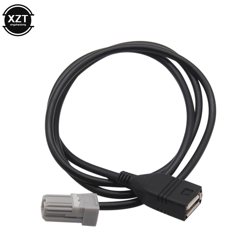 

Car Aux Cable Audio Media Wire To USB Adapter Conector For Toyota RAV4 EZ Verso Camry Auto Cables Adapters Sockets