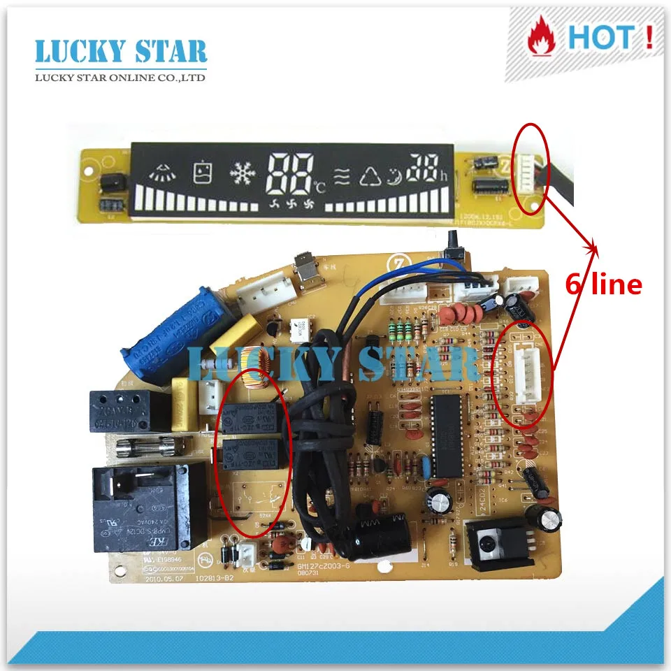 95% Новый для кондиционирования воздуха бортовой компьютер схема ZKFR-36GW/ED 47/1 GM127cZ003-G хорошие рабочие