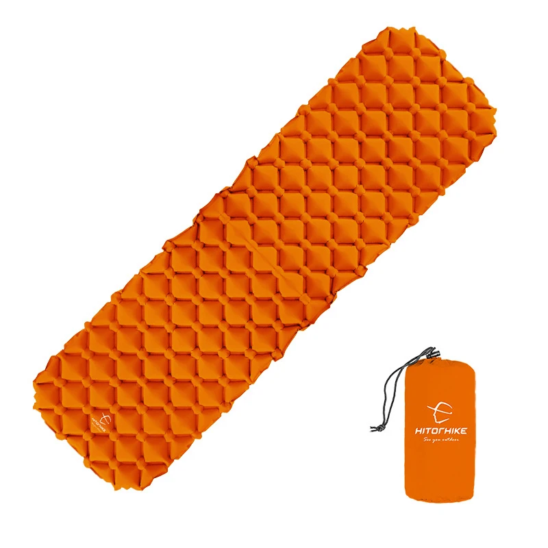 

Portable Outdoor Air Mattress Inflatable Bed for Tent Ultralight Sleeping Pad Air Bed Moisture proof Pad Waterproof Camping Mat