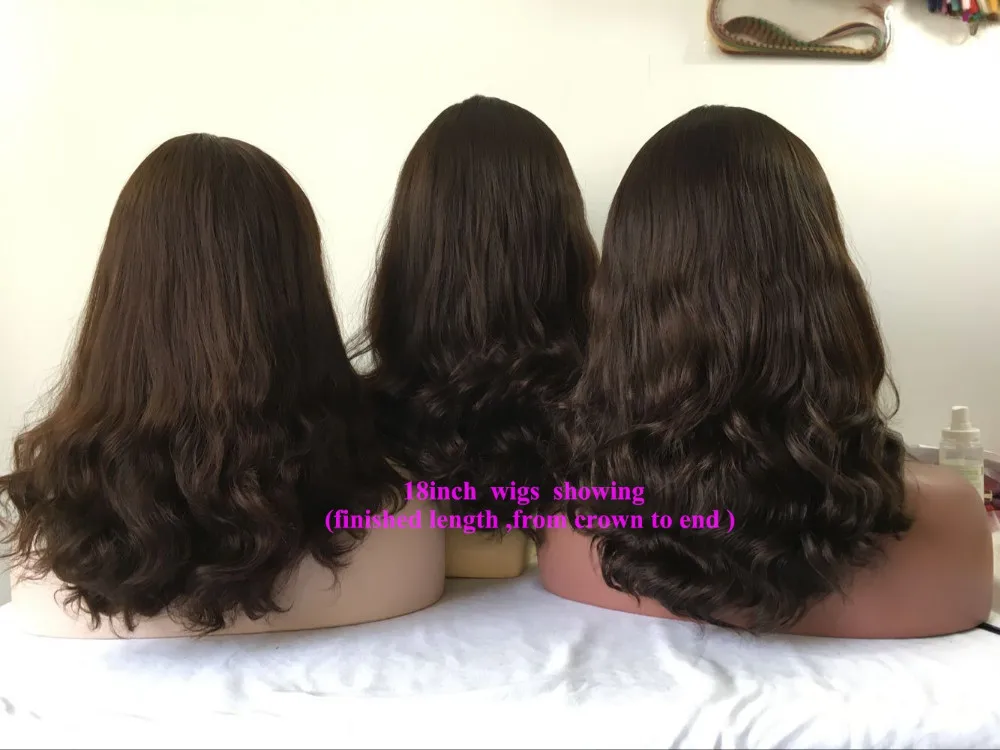 18inch finished hair length 