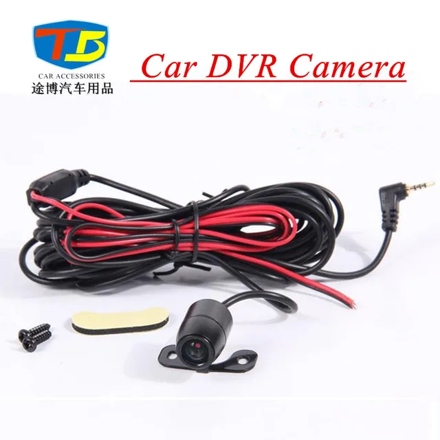 2.5/3.5mm Jack Port 4 Pin Night Vision Car DVR Camera Rear View Camera