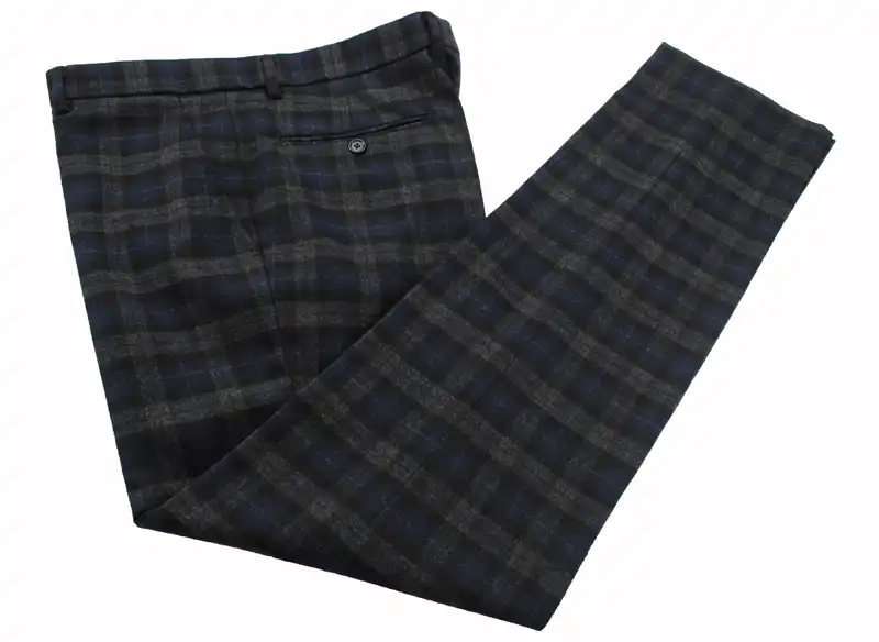 mens plaid tweed pants