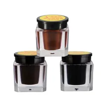 3 шт. пигментные чернила для татуажа бровей, Перманентный макияж, микроблейдинг, принадлежности для начинающих, светильник для практики кофе/темного кофе