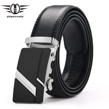 

Plyesxale Dress Belts For Men 2018 Designer Belts Men High Quality Automatic Belt Genuine Leather Formal Cinto Masculino G87