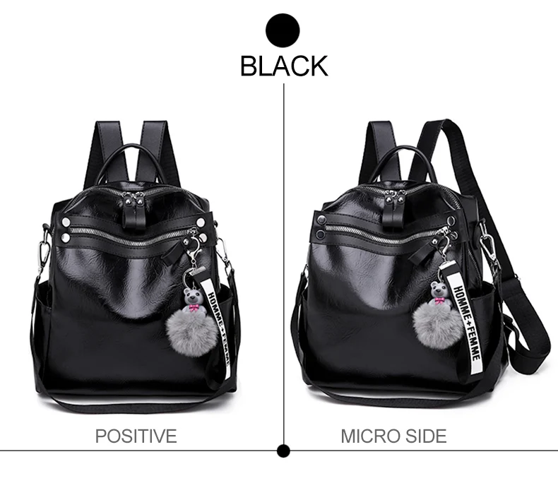 Женский рюкзак большой емкости, школьные сумки, многофункциональный кожаный рюкзак для путешествий, женская дизайнерская элегантная сумка на плечо, женская сумка XA225H