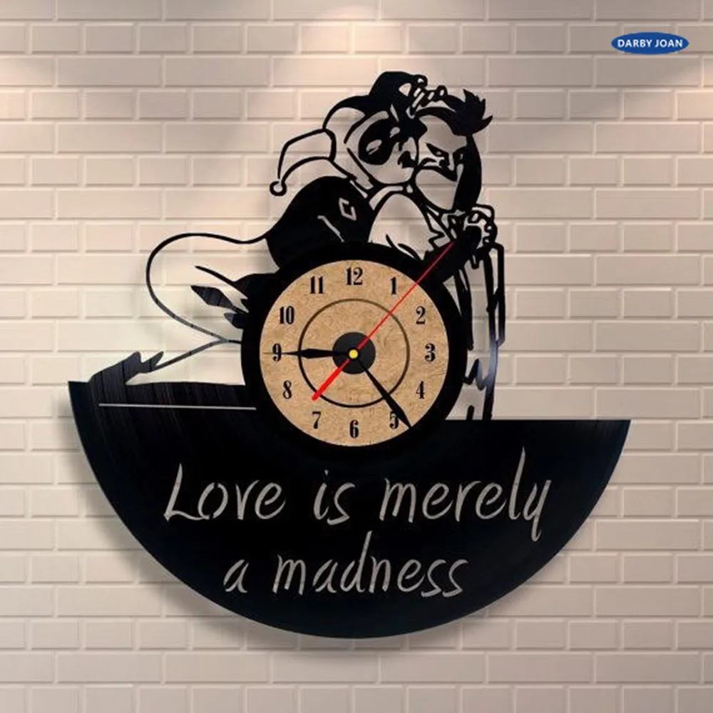 Custom little mermaid record Vinyl Wall Clock Get unique living room wall decor - Gift ideas for teens friends | Дом и сад