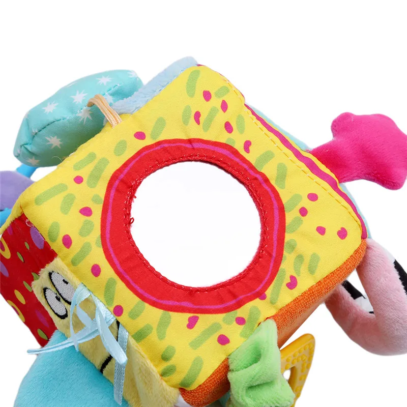Новые детские мобильные детская игрушка плюшевая блок сцепления Magic кубик-погремушка раннего новорожденных развивающие игрушки