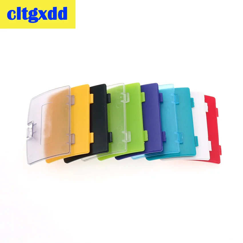 

cltgxdd 2pcs For Nintendo Game boy Color GBC Battery Cover Pack Back Door Shell Replacement