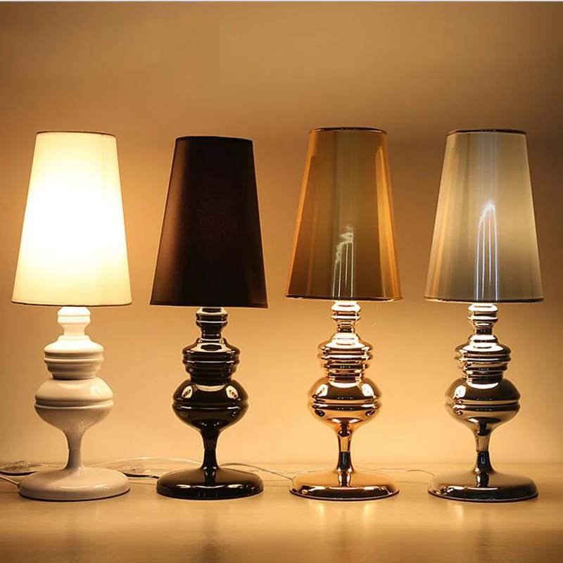 

Italian fashion bedroom bedside lamp simple modern study living room personality art guardian table lamp led lighting fixture
