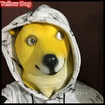 

2016 Hot Selling New Mascaras Halloween Cosplay Payday Masquerade Animal Dog Masks Halloween Face Happy Dog Mask Free Shipping