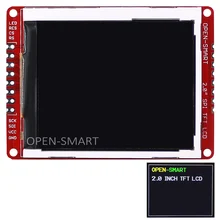 Écran LCD SPI série TFT de 2.0 pouces, Module de dérivation avec PAD et broches SMD pour Arduino Nano Pro Mini UNO R3 Mega2560, 176x220