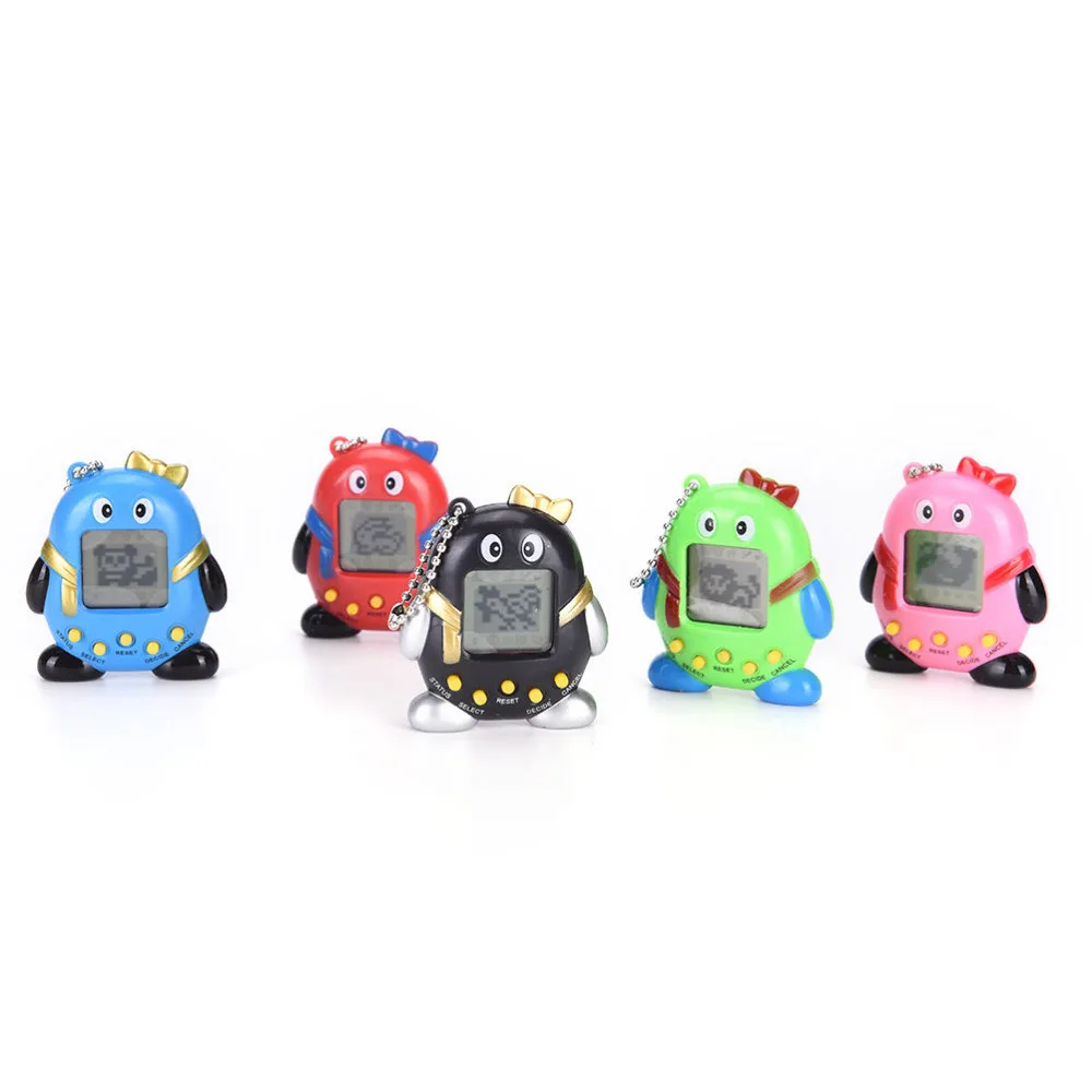 Multi Цвет виртуальный домашних животных в одном пингвин игрушка в подарок электронной цифровой Pet машины игры разные цвета 1 шт. Лидер продаж
