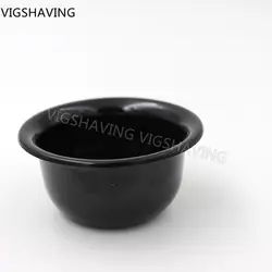 Черный Пластик бритья кружка для бритья пенное мыло