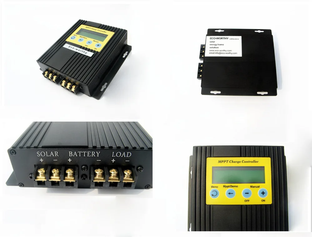 

20A MPPT solar charge controller solar regulator 15-30% more power 12V/24V ,free shipping