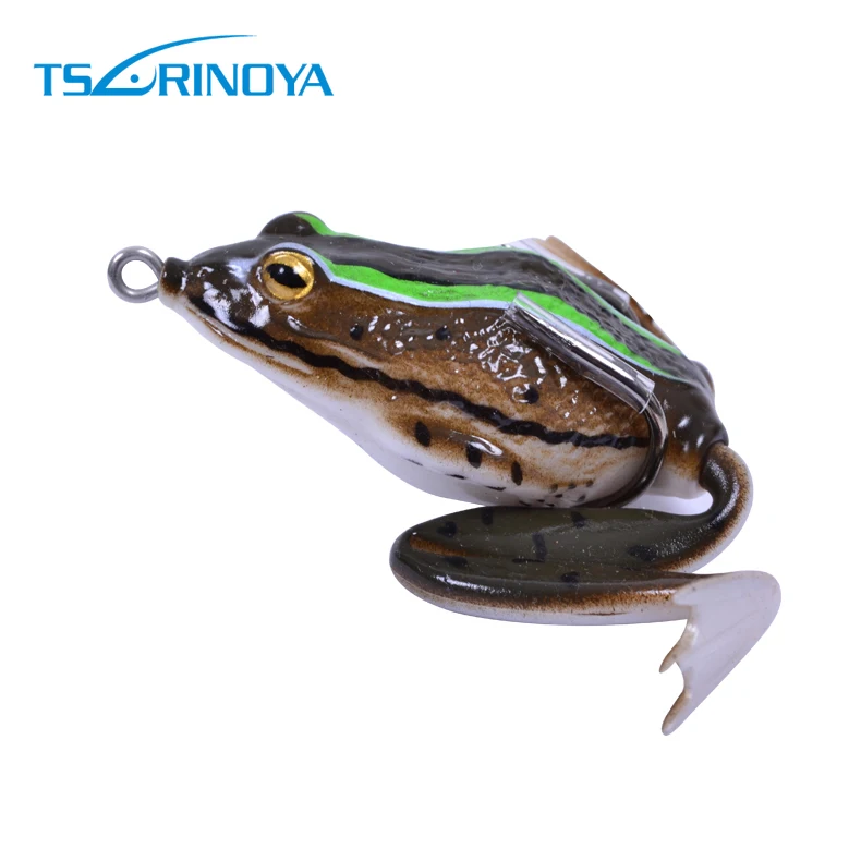 Topwater рыболовная Лягушка Мягкие Приманки резиновые силиконовые поддельные полые