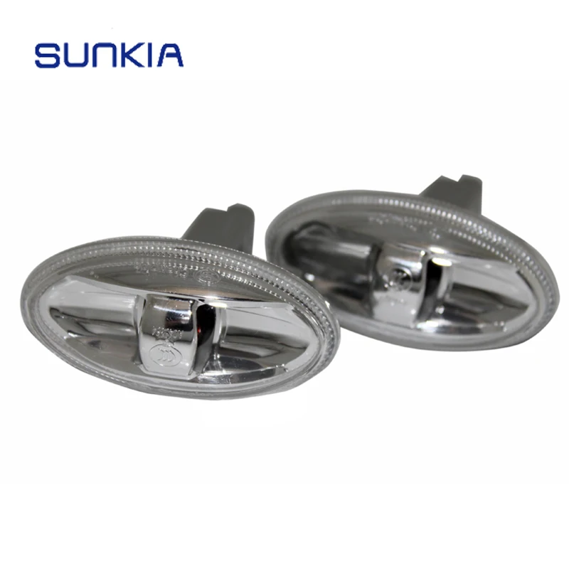

2Pcs/Lot Car Turn Signal Light for 206 307 Halogen Side Lamp