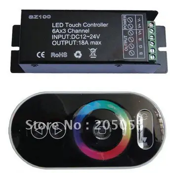 

RF Wireless Touching LED RGB Remote Controller DC12V Touch Controller