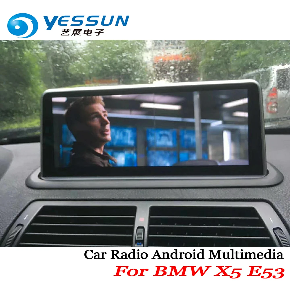 Sale YESSUN 10.25" inch HD Screen For BMW X5 E53 1999~2006 Car Android Stereo Audio Video Player GPS Navigation Media idrive No DVD 2