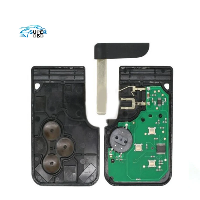 Prix pour Haute qualité!!!! Nouvelle RENAULT MEGANE SCENIC II CLIO ETC RF TYPE 3 BOUTON À DISTANCE ALARME CLÉ FOB CARTE Prix pour Haute qualité!!!! Nouvelle RENAULT MEGANE SCENIC II CLIO ETC RF TYPE 3 BOUTON À DISTANCE ALARME CLÉ FOB CARTE