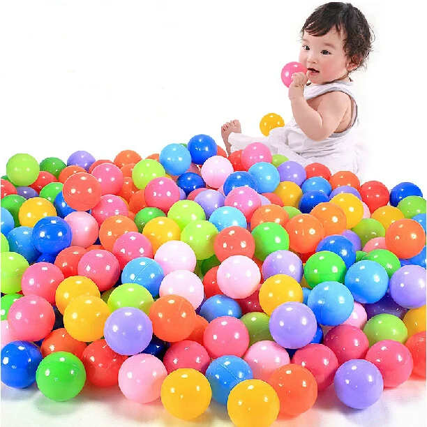 Colorful marine ball Do not accept the color selection: random delivery (10 PCS) | Игрушки и хобби