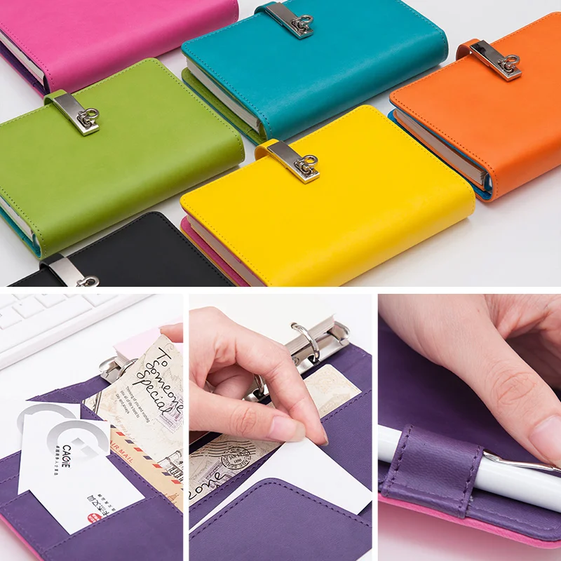 CAGIE A6 Spiral Notebook Business Notepad Creative Stationery Diary 1PCS CAGIE A6 Spiral Notebook Business Notepad Creative Stationery Diary 1PCS