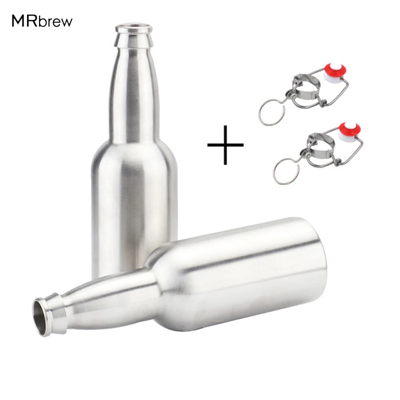 12oz 330ml Stainless Steel Beer Bottle Standard Beer Bottle with