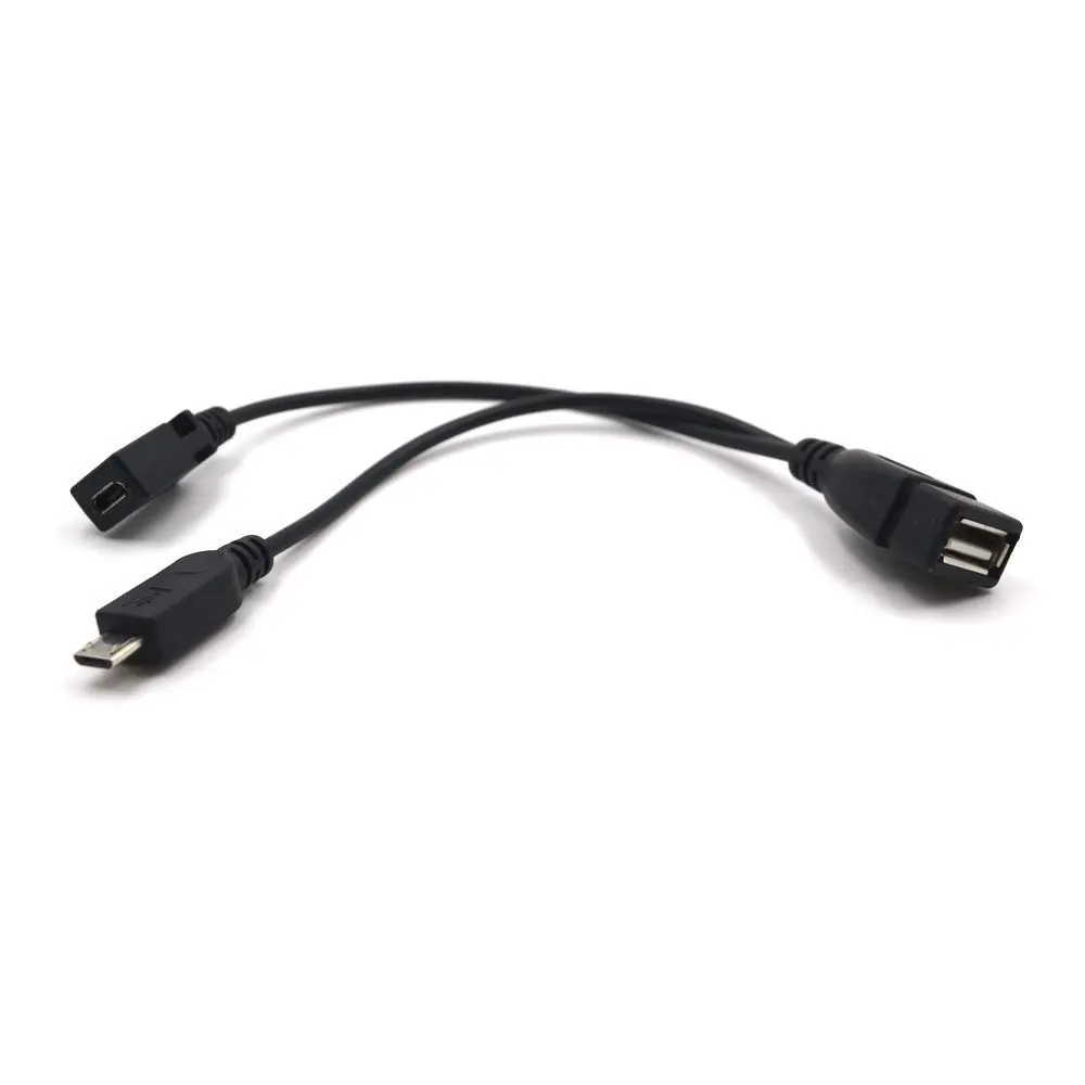 Eustak Micro USB папа к гнездовой хост OTG Кабель адаптер Y сплиттер не для зарядки|usb host