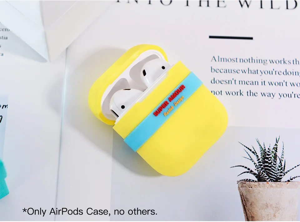 PZOZ для Apple airpods чехол Аксессуары для airpods чехол для наушников bluetooth беспроводной ремешок мягкий силиконовый защитный