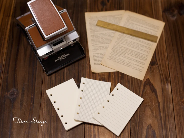 For mini 5 loose-leaf blank hardiron mesh refill book core filofax for grid | Канцтовары для офиса и дома