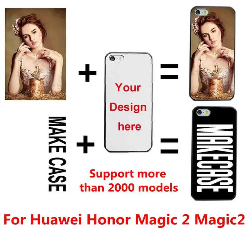 Чехол для Huawei Honor Magic 2 Magic2 с индивидуальным фото именем и принтом по