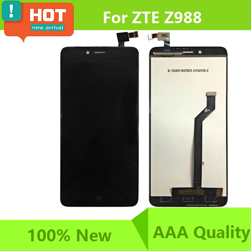 For ZTE Grand X Max 2 Z988 LCD Display Digitizer Touch