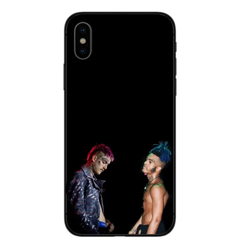Лидер продаж чёрные жесткие чехлы для телефона POP rapper Lil Peep iPhone 6 6s 7 8 Plus 5s se X10 XR