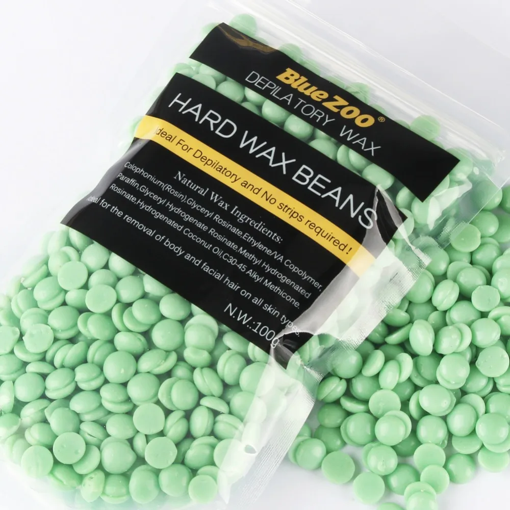 New Arrival 1 Bag Tea Tree Flavor No Strip Depilatory Hot Film