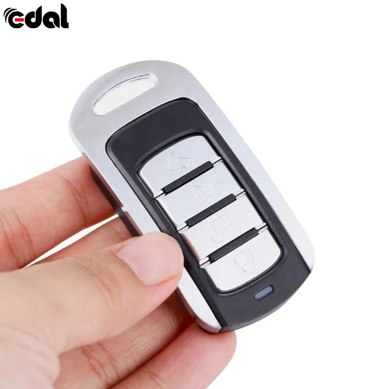 

Portable Remote Control 433mhz Metal Copy Remote Control 4 Buttons Learning Type Wireless Remote Control For Gates