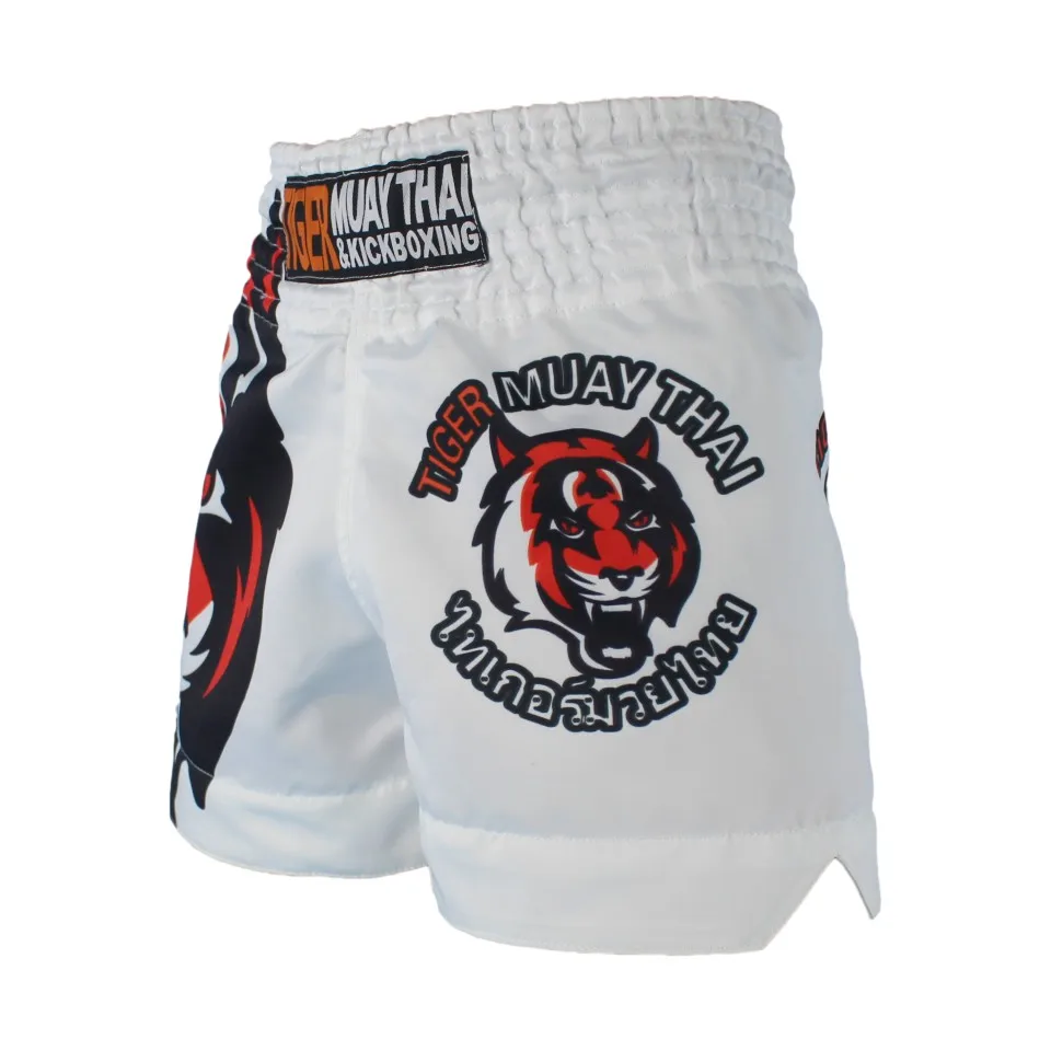MMA Tiger Muay тайский боксерский матч Санда тренировочные дышащие шорты Муай Тай