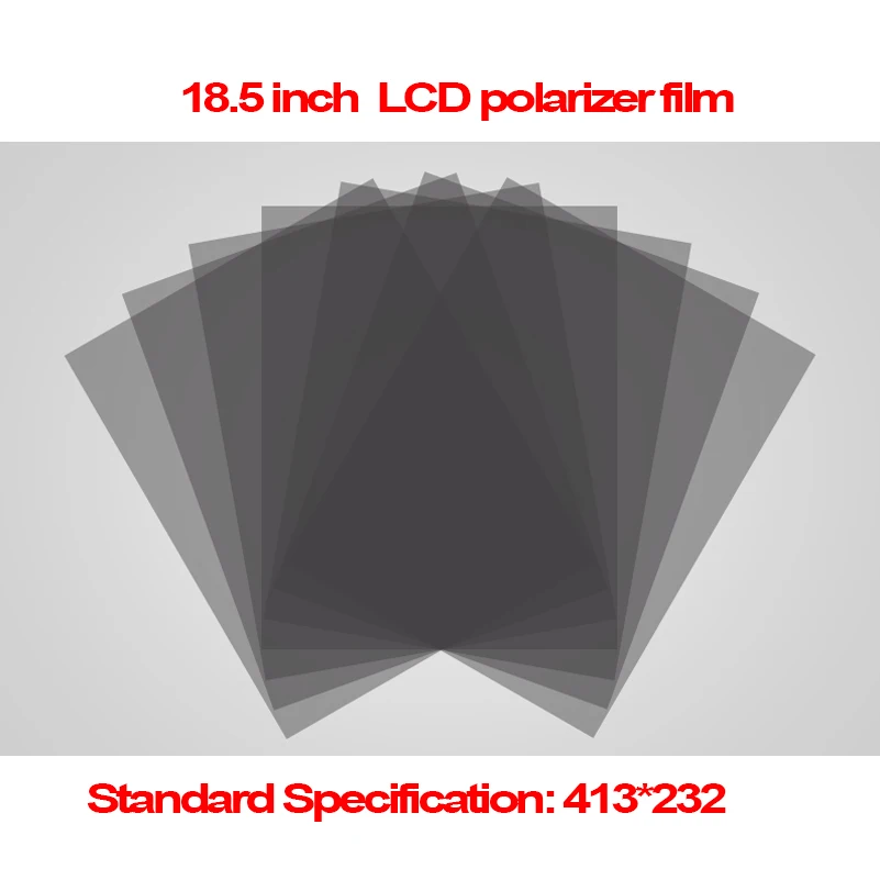 

5PCS NEW 18.5 inch 0-135 Degree 413MM*232MM Monitor LCD LED Polarizer Polarizing Film(EWV,TV) for Samsung/AU TFT LCD LED TV