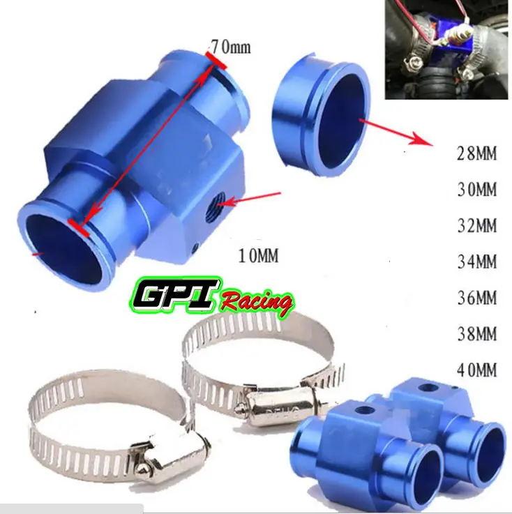 1x Температура воды температура сустава ДАТЧИК трубы датчик шланг радиатора адаптер