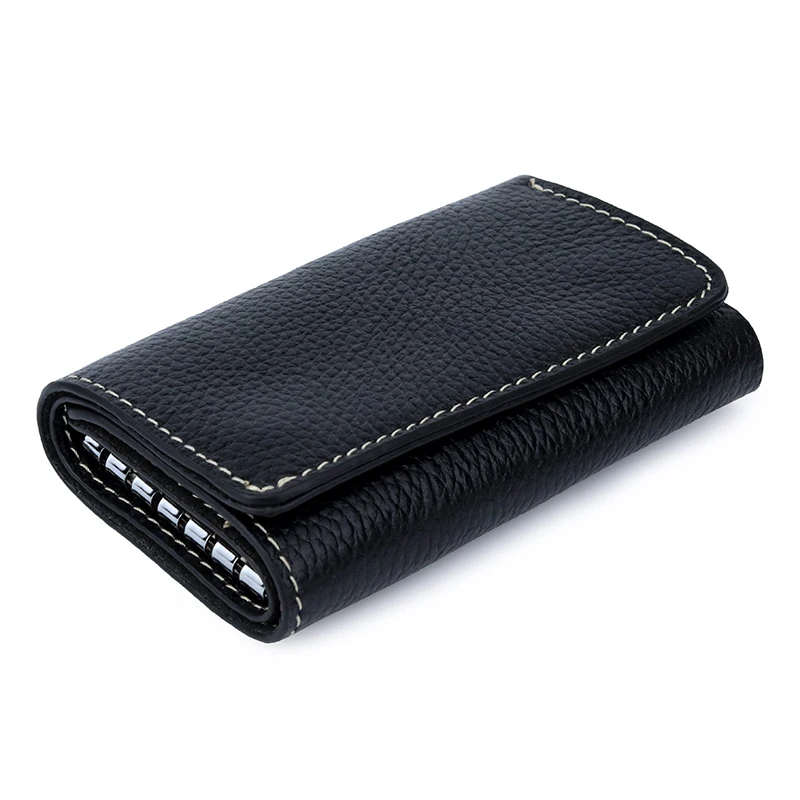 Новое поступление 2019 мужские кошельки для ключей из натуральной кожи модный