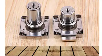 

Furniture Drawer Locks Office Lock Core 22mm/32mm Length Cabinet Desk Lock Home Hardware With 2 Keys